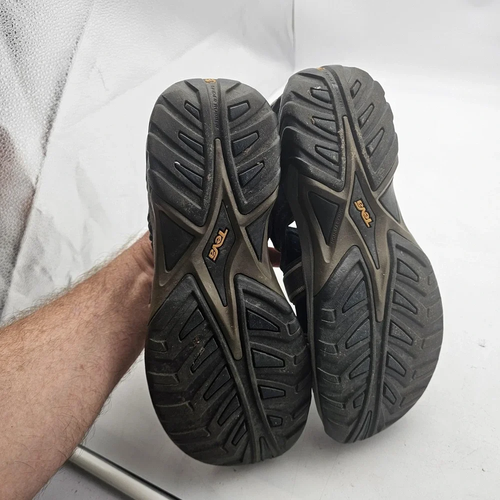 Teva Sandals Mens Size 11 Gray 6148 Closed Toe Sport Hiking Water Shoes